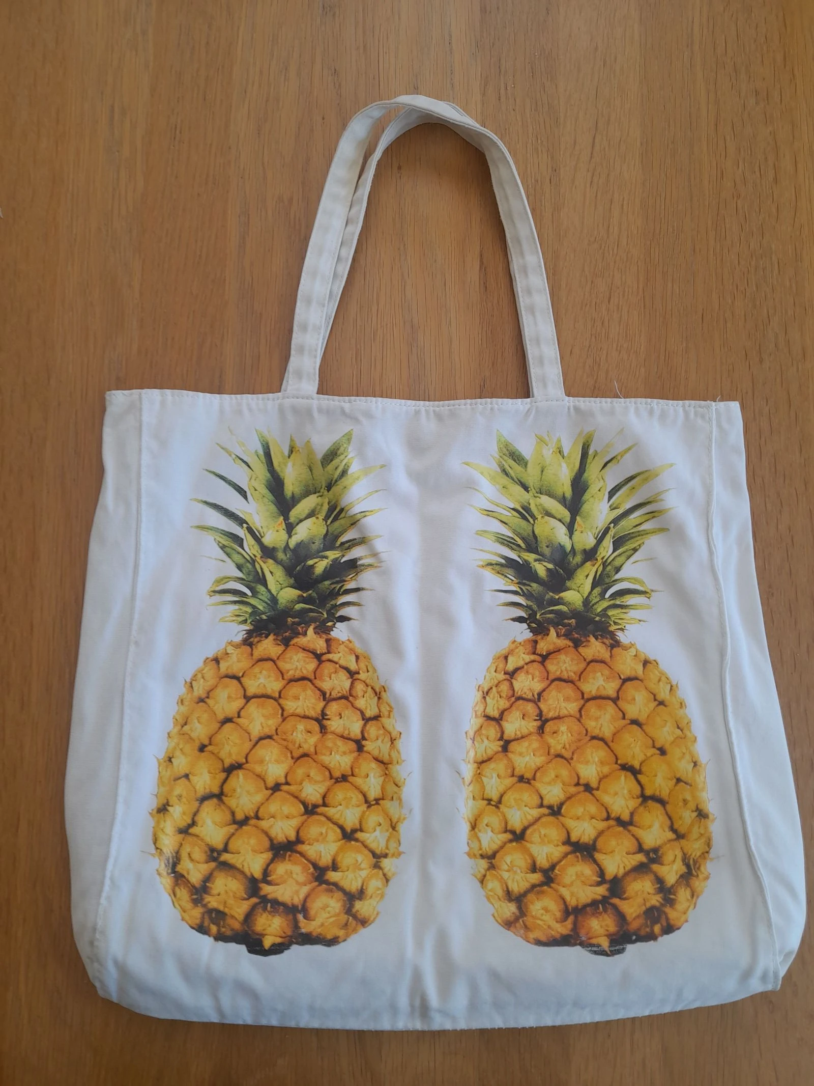 Saco Tote Zara Ananás Vintage 🍍 